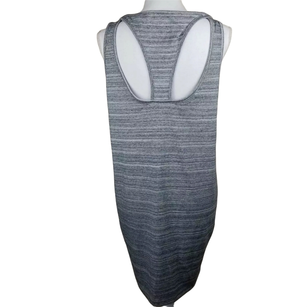 Dakini Sleeveless Tank Dress Athletic Gray - Picture 6 of 7